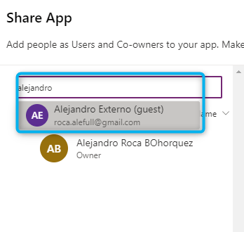 Compartir PowerApps con usuarios externos