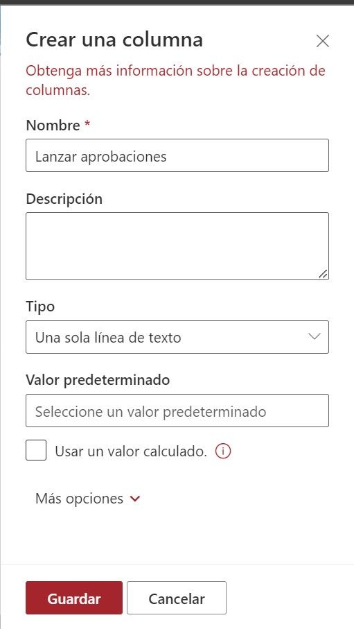 crear columna de texto sharepoint