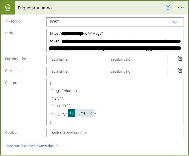 Petición HTTP Automate
