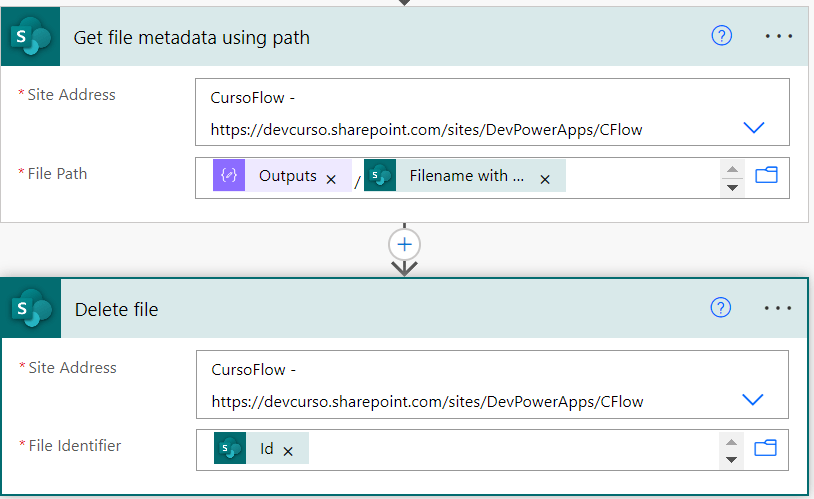 Eliminar fichero sharepoint